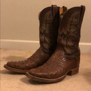 Lucchese 2000 Ostrich Boots
